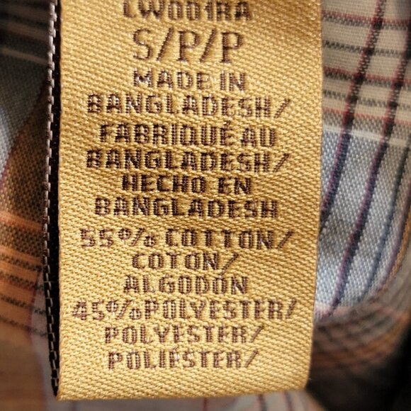 Wrangler Women’s Western Plaid Pearl Snap Shirt Size S | Long Sleeve Rodeo - Picture 10 of 12